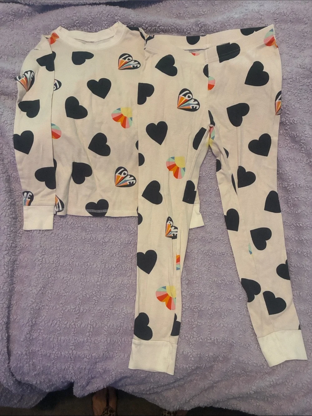 Unisex kids size L (10) pajama set